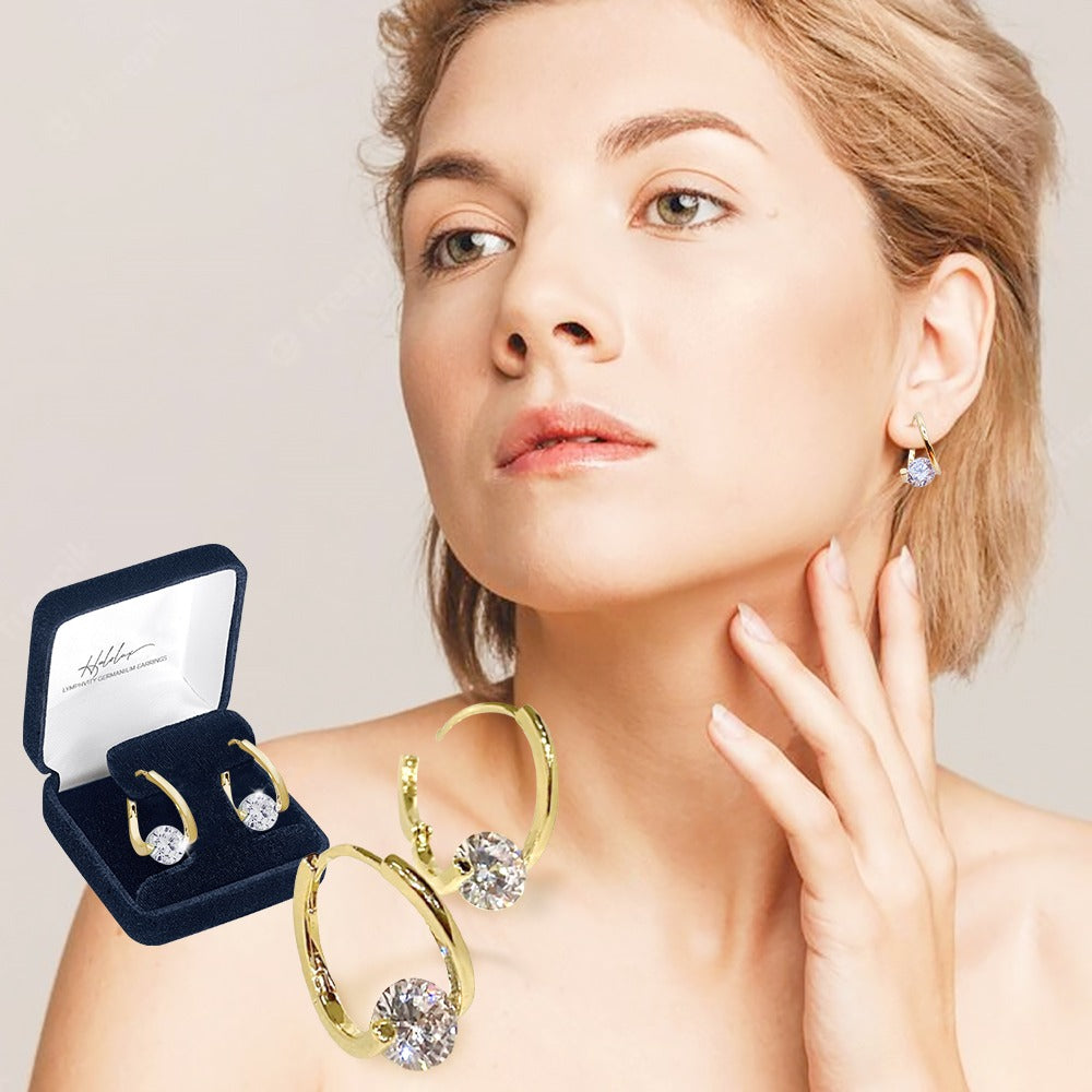 (🔥LAST DAY SALE-80% OFF) PureFloria™ Lymphvity MagneTherapy Germanium Earrings