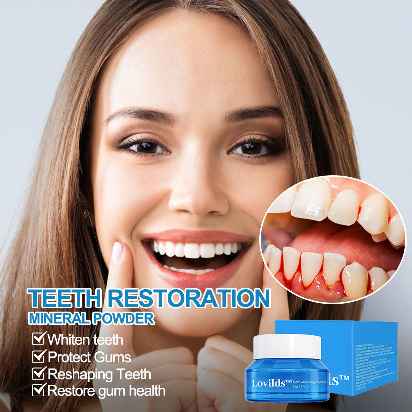 Lovilds™ TeethRestoration Mineral Powder🦷(ADA recommended) (🔥Flash Sale - Don’t Miss Out)
