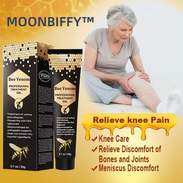 🐝MOONBIFFY™ New Zealand Bee Venom Joint Relief Gel(New Zealand Bee Extract - Specializes in the treatment of orthopedic conditions and arthritic pain)