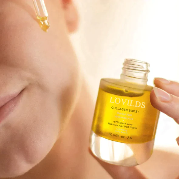 (Summer Hot Sale☀️Save up to 80%!)LOVILDS™ Advanced Collagen Boost Anti Aging Serum