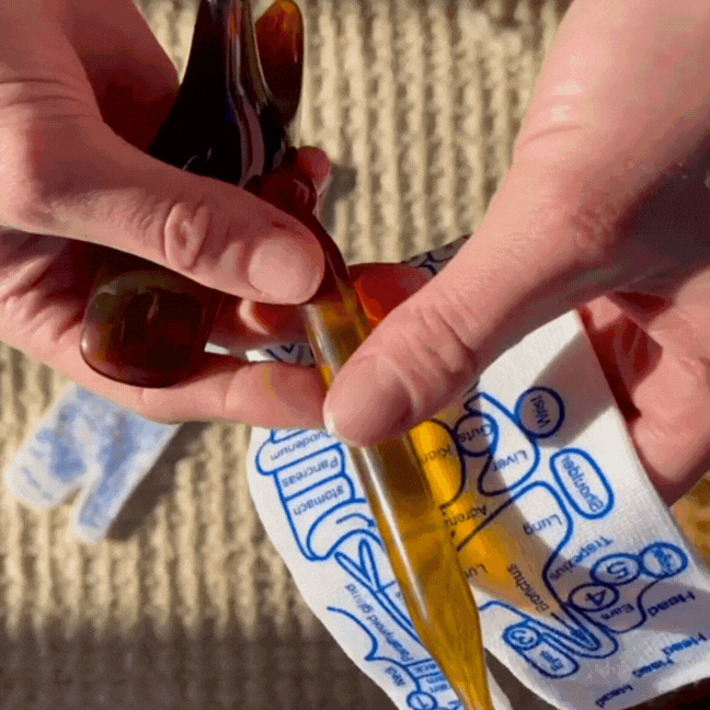 Instant Pain Relief! SoleRevify™ Reflexology Socks with Amber Massage Stick (Doctor-Recommended)