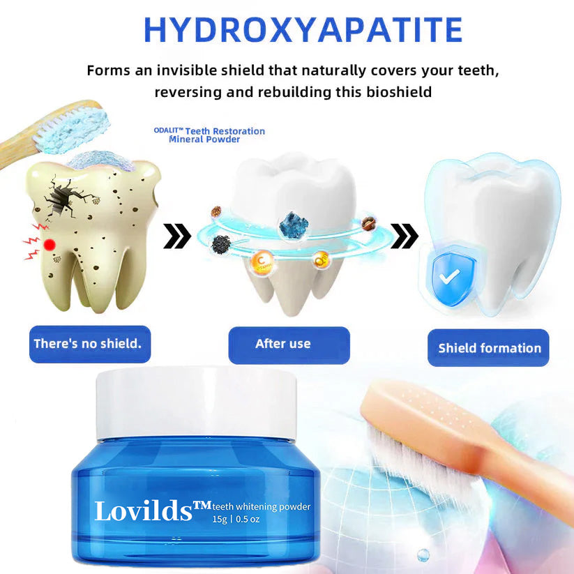 Lovilds™ TeethRestoration Mineral Powder🦷(ADA recommended) (🔥Flash Sale - Don’t Miss Out)