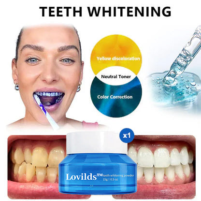 Lovilds™ TeethRestoration Mineral Powder🦷(ADA recommended) (🔥Flash Sale - Don’t Miss Out)