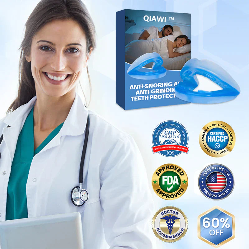 ✨QIAWI ™ Anti-Snoring & Anti-Grinding Teeth Protector