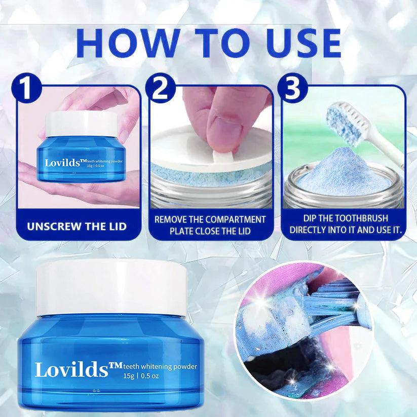 Lovilds™ TeethRestoration Mineral Powder🦷(ADA recommended) (🔥Flash Sale - Don’t Miss Out)