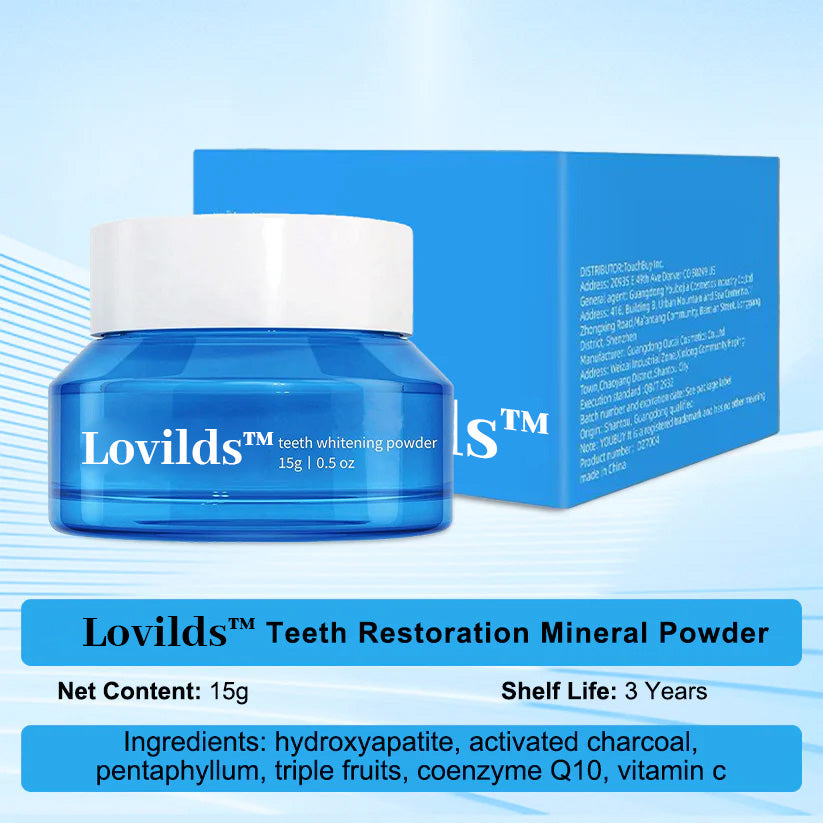 Lovilds™ TeethRestoration Mineral Powder🦷(ADA recommended) (🔥Flash Sale - Don’t Miss Out)
