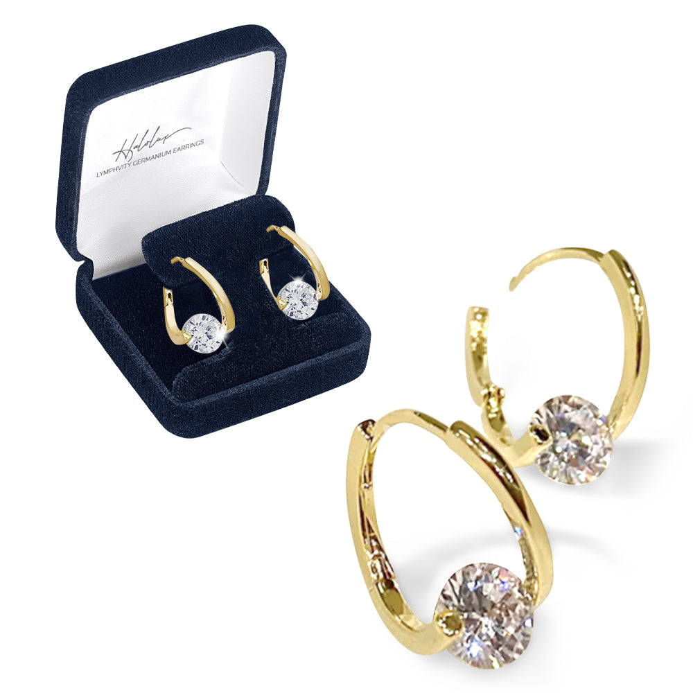 🔥LAST DAY SALE-80% OFF) PureFloria™ Lymphvity MagneTherapy Germanium Earrings