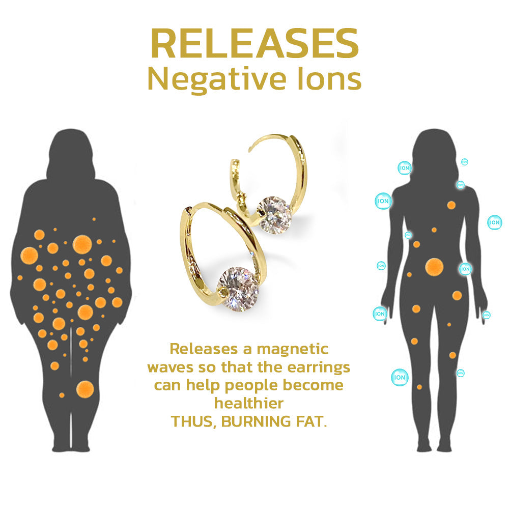 🔥LAST DAY SALE-80% OFF) PureFloria™ Lymphvity MagneTherapy Germanium Earrings