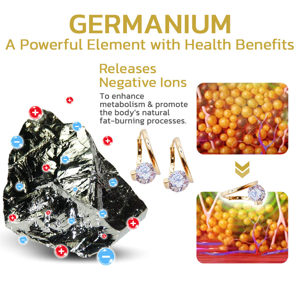 🔥LAST DAY SALE-80% OFF) PureFloria™ Lymphvity MagneTherapy Germanium Earrings