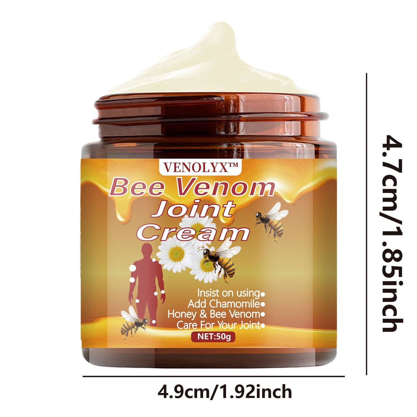 VENOLYX™ Bee Venom Rapid Therapy Joint Cream|Deep Penetration for Joint Repair