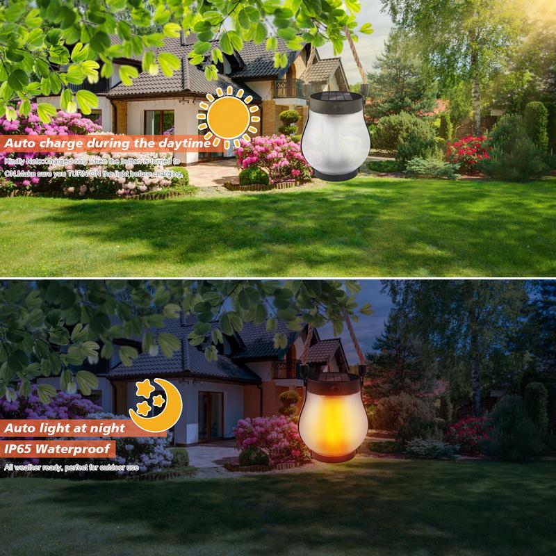🔥Last Day Promotion 50% OFF🔥Dancing flame Solar Lantern Outdoor Lights