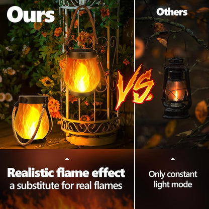 🔥Last Day Promotion 50% OFF🔥Dancing flame Solar Lantern Outdoor Lights