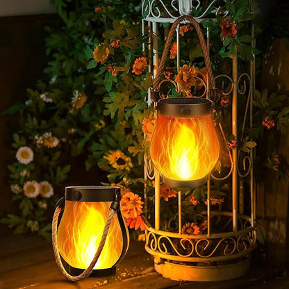 🔥Last Day Promotion 50% OFF🔥Dancing flame Solar Lantern Outdoor Lights