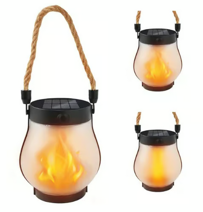 🔥Last Day Promotion 50% OFF🔥Dancing flame Solar Lantern Outdoor Lights